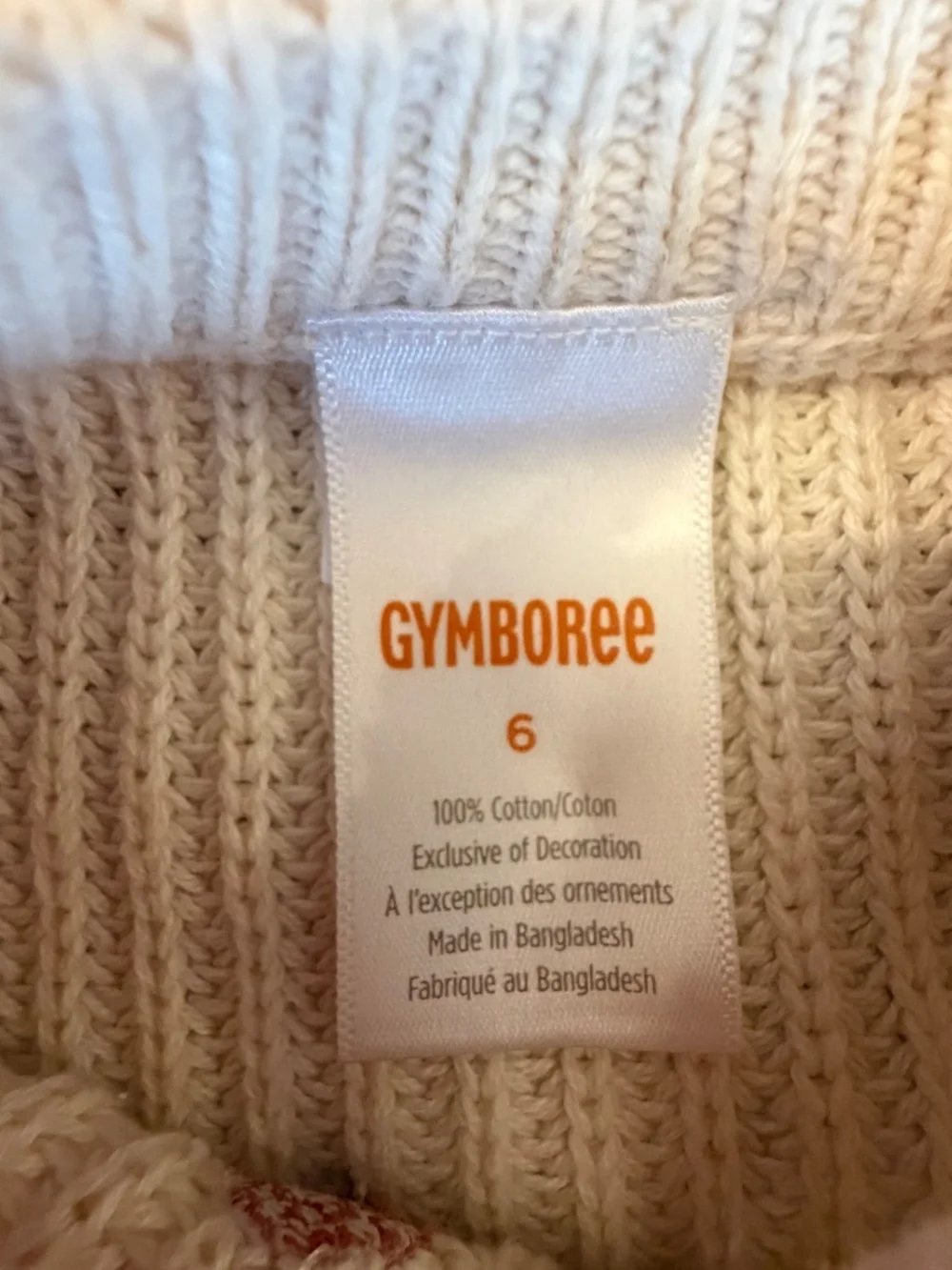 Gymboree Girls Embroidered Mushroom Ruffle Knit Cardigan Fall, Size 6T